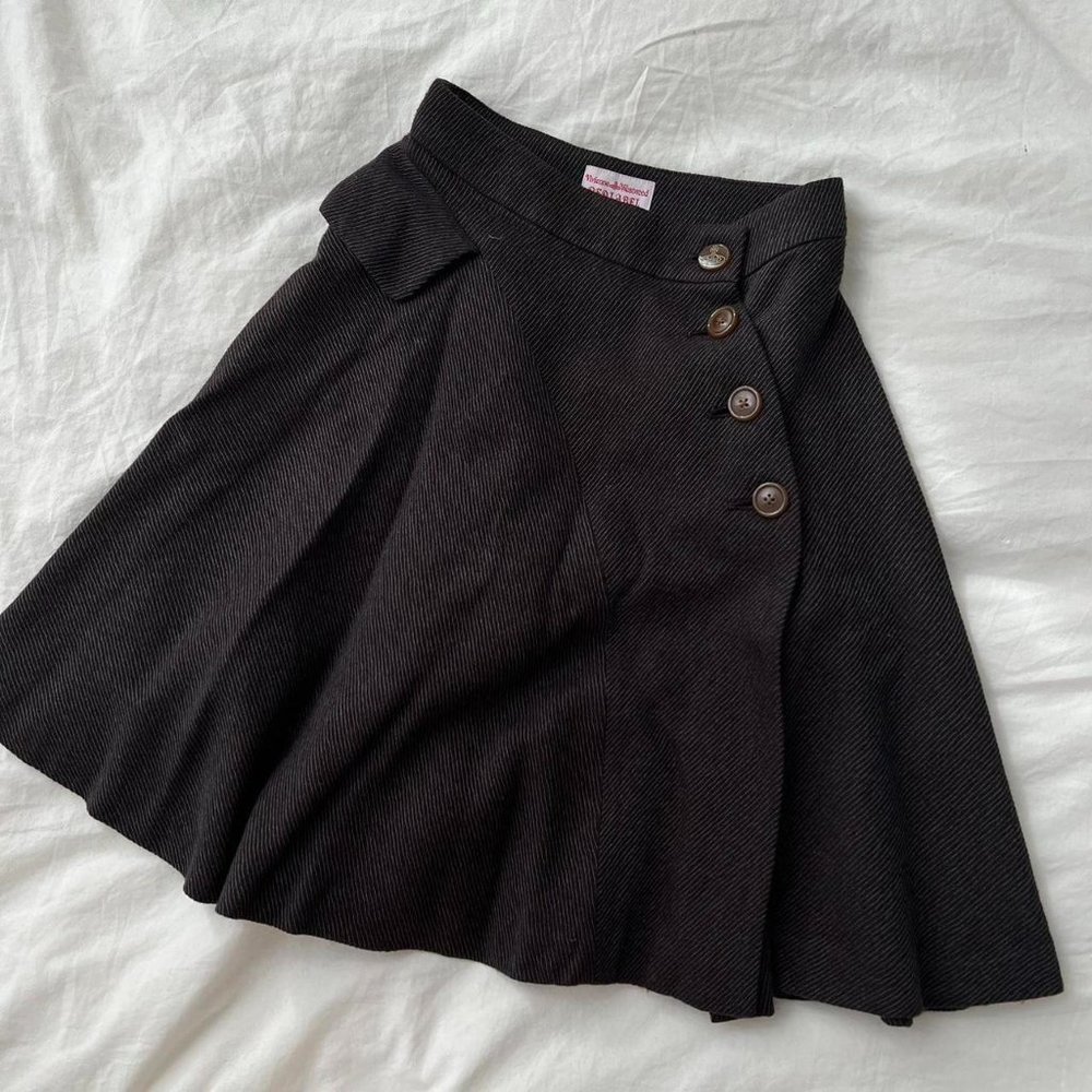 Vivienne Westwood Red Label pinstripe skirt